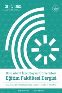 Abant İzzet Baysal Üniversitesi Eğitim Fakültesi Dergisi