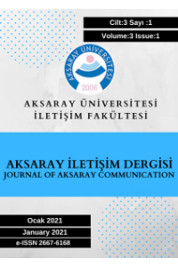 Aksaray İletişim Dergisi Kapak resmi